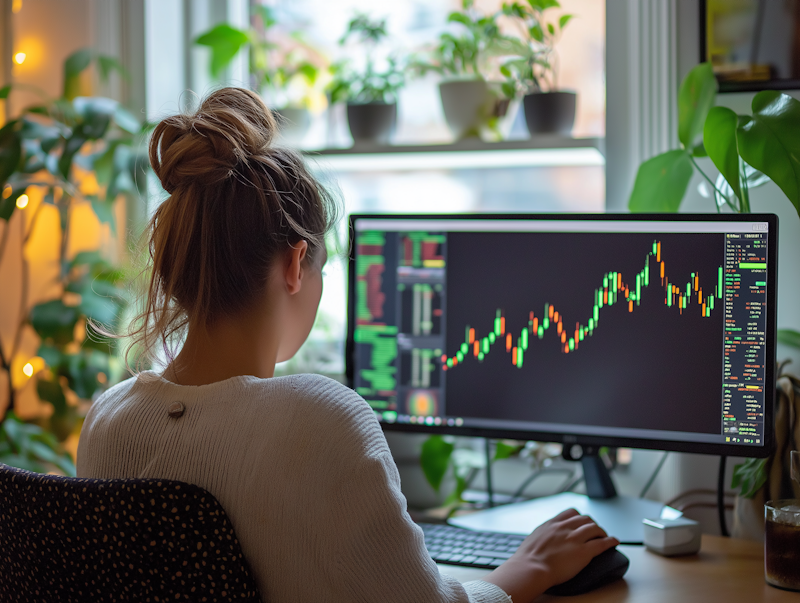 Consultor financiero español asesorando a cliente en oficina moderna